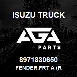 8971830650 Isuzu Truck FENDER,FRT A (R | AGA Parts