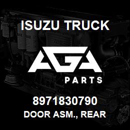 8971830790 Isuzu Truck DOOR ASM., REAR | AGA Parts