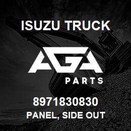 8971830830 Isuzu Truck PANEL, SIDE OUT | AGA Parts