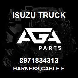 8971834313 Isuzu Truck HARNESS,CABLE E | AGA Parts