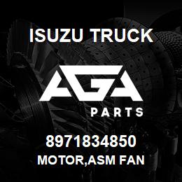 8971834850 Isuzu Truck MOTOR,ASM FAN | AGA Parts