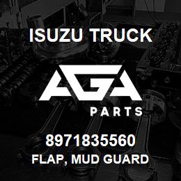 8971835560 Isuzu Truck FLAP, MUD GUARD | AGA Parts