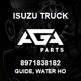 8971838182 Isuzu Truck GUIDE, WATER HO | AGA Parts