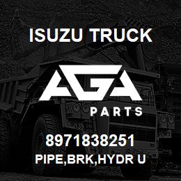 8971838251 Isuzu Truck PIPE,BRK,HYDR U | AGA Parts