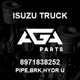 8971838252 Isuzu Truck PIPE,BRK,HYDR U | AGA Parts