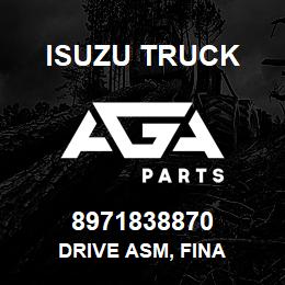 8971838870 Isuzu Truck DRIVE ASM, FINA | AGA Parts