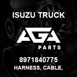 8971840775 Isuzu Truck HARNESS, CABLE, | AGA Parts