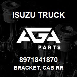 8971841870 Isuzu Truck BRACKET, CAB RR | AGA Parts