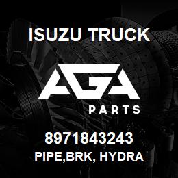 8971843243 Isuzu Truck PIPE,BRK, HYDRA | AGA Parts