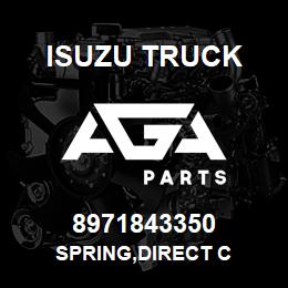 8971843350 Isuzu Truck SPRING,DIRECT C | AGA Parts