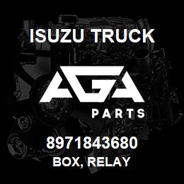 8971843680 Isuzu Truck BOX, RELAY | AGA Parts