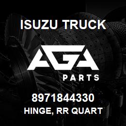 8971844330 Isuzu Truck HINGE, RR QUART | AGA Parts