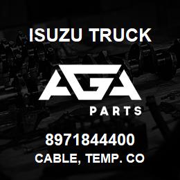 8971844400 Isuzu Truck CABLE, TEMP. CO | AGA Parts