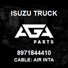 8971844410 Isuzu Truck CABLE: AIR INTA | AGA Parts