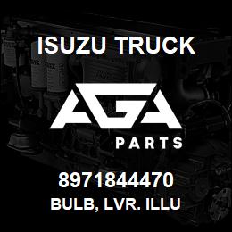 8971844470 Isuzu Truck BULB, LVR. ILLU | AGA Parts