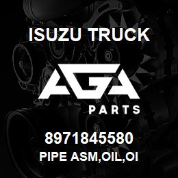 8971845580 Isuzu Truck PIPE ASM,OIL,OI | AGA Parts