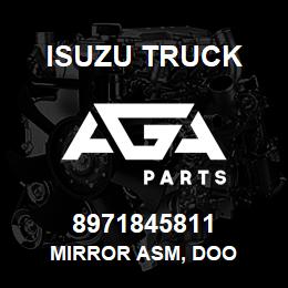 8971845811 Isuzu Truck MIRROR ASM, DOO | AGA Parts