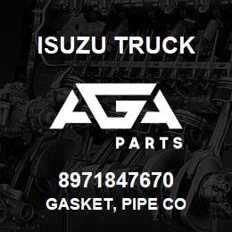 8971847670 Isuzu Truck GASKET, PIPE CO | AGA Parts