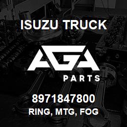 8971847800 Isuzu Truck RING, MTG, FOG | AGA Parts