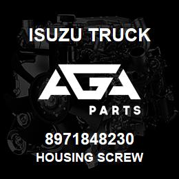 8971848230 Isuzu Truck HOUSING SCREW | AGA Parts