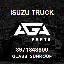 8971848800 Isuzu Truck GLASS, SUNROOF | AGA Parts