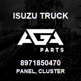 8971850470 Isuzu Truck PANEL, CLUSTER | AGA Parts