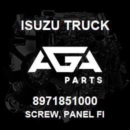 8971851000 Isuzu Truck SCREW, PANEL FI | AGA Parts