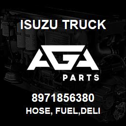 8971856380 Isuzu Truck HOSE, FUEL,DELI | AGA Parts