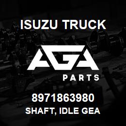 8971863980 Isuzu Truck SHAFT, IDLE GEA | AGA Parts