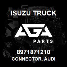 8971871210 Isuzu Truck CONNECTOR, AUDI | AGA Parts