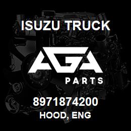 8971874200 Isuzu Truck HOOD, ENG | AGA Parts