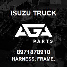 8971878910 Isuzu Truck HARNESS, FRAME, | AGA Parts