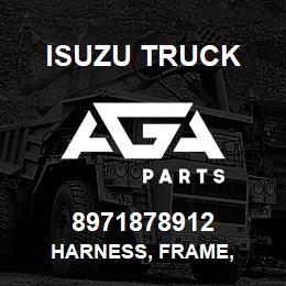 8971878912 Isuzu Truck HARNESS, FRAME, | AGA Parts