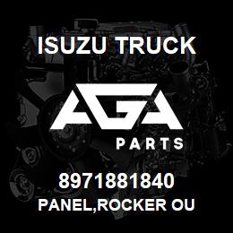 8971881840 Isuzu Truck PANEL,ROCKER OU | AGA Parts