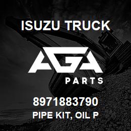 8971883790 Isuzu Truck PIPE KIT, OIL P | AGA Parts