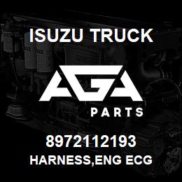 8972112193 Isuzu Truck HARNESS,ENG ECG | AGA Parts