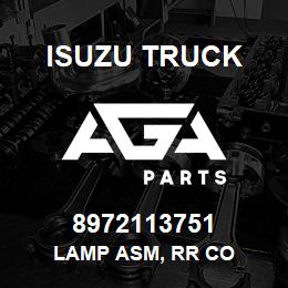 8972113751 Isuzu Truck LAMP ASM, RR CO | AGA Parts