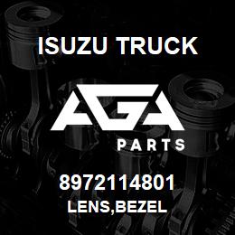 8972114801 Isuzu Truck LENS,BEZEL | AGA Parts