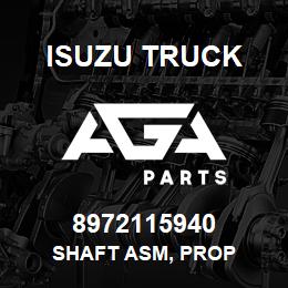 8972115940 Isuzu Truck SHAFT ASM, PROP | AGA Parts