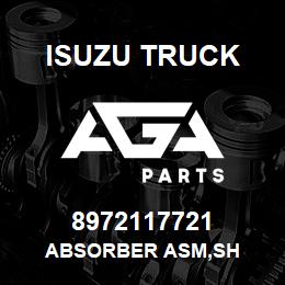 8972117721 Isuzu Truck ABSORBER ASM,SH | AGA Parts