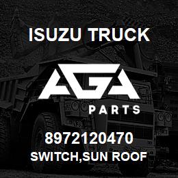 8972120470 Isuzu Truck SWITCH,SUN ROOF | AGA Parts