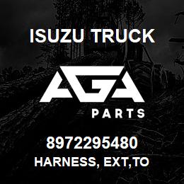 8972295480 Isuzu Truck HARNESS, EXT,TO | AGA Parts