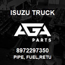 8972297350 Isuzu Truck PIPE, FUEL,RETU | AGA Parts