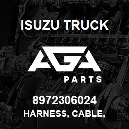 8972306024 Isuzu Truck HARNESS, CABLE, | AGA Parts