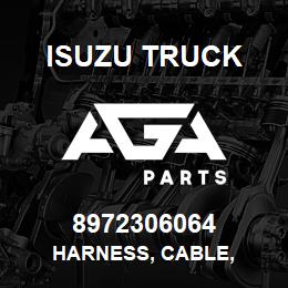 8972306064 Isuzu Truck HARNESS, CABLE, | AGA Parts