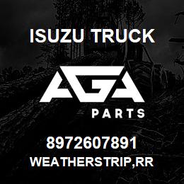 8972607891 Isuzu Truck WEATHERSTRIP,RR | AGA Parts