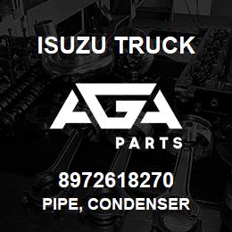 8972618270 Isuzu Truck PIPE, CONDENSER | AGA Parts