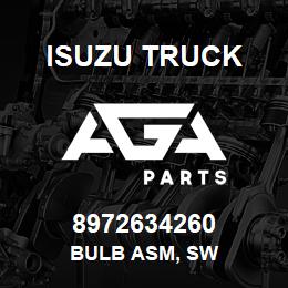 8972634260 Isuzu Truck BULB ASM, SW | AGA Parts