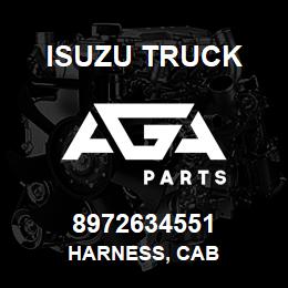 8972634551 Isuzu Truck HARNESS, CAB | AGA Parts