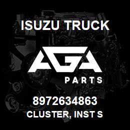 8972634863 Isuzu Truck CLUSTER, INST S | AGA Parts